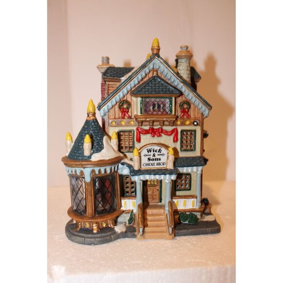 Lemax Caddington Village - Wick & Sons Candle Shop - Picture 2 of 5